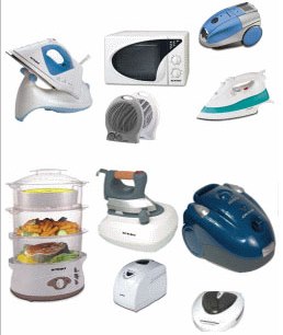 kucuk ev aletleri mekanik aletler beyaz esyalar elektronik aletler elektrikli alet mutfak aletleri buhar makinasi